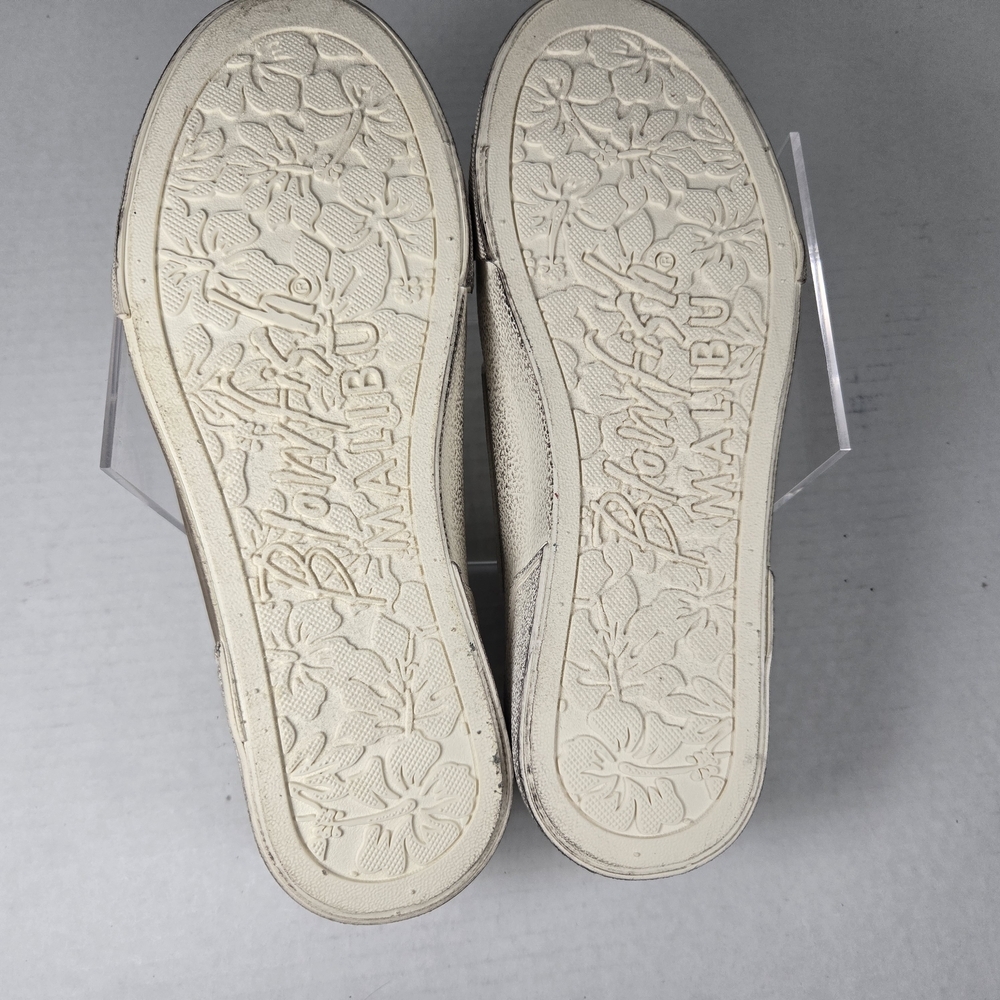 Blowfish Malibu Walk On Soft Gold Tennis Shoe Sneakers Size 7M - Picture 10 of 11